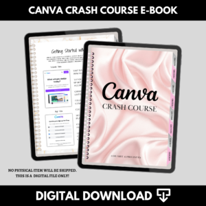 Canva Crash Course E-Book